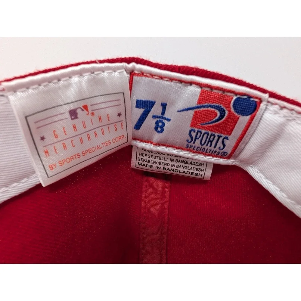 St. Louis Cardinals Hat Cap Fitted Mens 7 1/8 MLB Baseball Sports Specialties